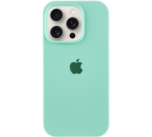 Чохол Silicone Case Full Protective (AA) для Apple iPhone 16 Pro Max (6.9") Бірюзовий / Turquoise Чохол Silicone Case Full Protective (AA) для Apple iPhone 16 Pro Max (6.9") Бірюзовий / Turquoise