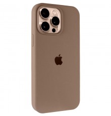 Чохол Silicone Case Full Protective (AA) для Apple iPhone 16 Pro Max (6.9") Коричневий / Brown