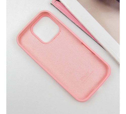 Чохол Silicone Case Full Protective (AA) для Apple iPhone 16 Pro Max (6.9") Рожевий / Pink Чохол Silicone Case Full Protective (AA) для Apple iPhone 16 Pro Max (6.9") Рожевий / Pink