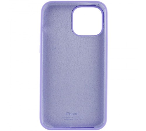 Чохол Silicone Case Full Protective (AA) для Apple iPhone 16 Pro Max (6.9") Бузковий / Dasheen