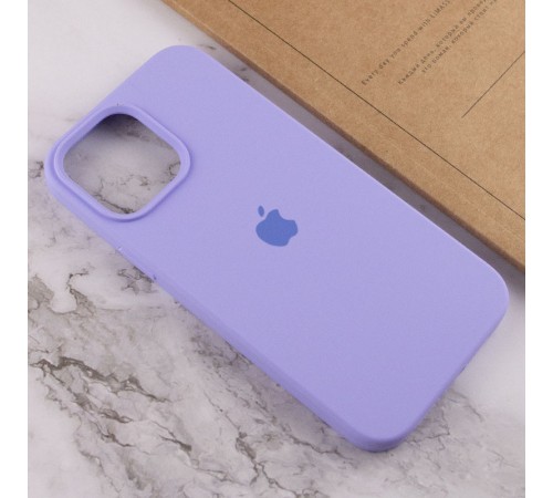 Чохол Silicone Case Full Protective (AA) для Apple iPhone 16 Pro Max (6.9") Бузковий / Dasheen