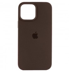 Чохол Silicone Case Full Protective (AA) для Apple iPhone 16 Pro Max (6.9") Темно-коричневий / Umber