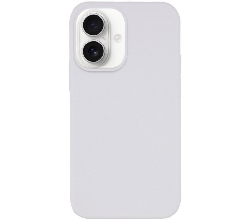 Чохол Silicone Case Full Protective (AA) NO LOGO для Apple iPhone 16 (6.1") Білий / White Чохол Silicone Case Full Protective (AA) NO LOGO для Apple iPhone 16 (6.1") Білий / White