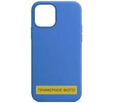 Чохол Silicone Case Full Protective (AA) NO LOGO для Apple iPhone 16 (6.1") Синій / Capri Blue