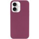 Чохол Silk Full Protective (AA) NO LOGO для Apple iPhone 16 Plus (6.7") Бордовий / Plum