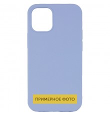 Чохол Silicone Case Full Protective (AA) NO LOGO для Apple iPhone 16 Plus (6.7") Блакитний / Lilac Blue