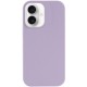 Чохол Silicone Case Full Protective (AA) NO LOGO для Apple iPhone 16 Plus (6.7") Бузковий / Lilac