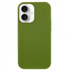 Чохол Silk Full Protective (AA) NO LOGO для Apple iPhone 16 Plus (6.7") Зелений / Dark Olive
