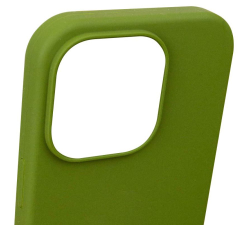Чохол Silk Full Protective (AA) NO LOGO для Apple iPhone 16 Plus (6.7") Зелений / Dark Olive