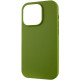 Чохол Silk Full Protective (AA) NO LOGO для Apple iPhone 16 Plus (6.7") Зелений / Dark Olive