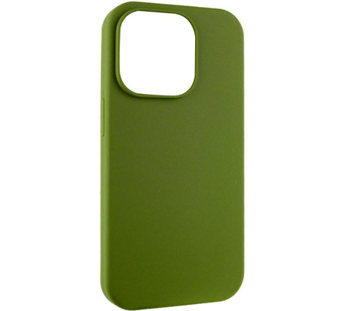 Чохол Silk Full Protective (AA) NO LOGO для Apple iPhone 16 Plus (6.7") Зелений / Dark Olive