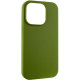 Чохол Silk Full Protective (AA) NO LOGO для Apple iPhone 16 Plus (6.7") Зелений / Dark Olive