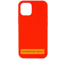 Чохол Silicone Case Full Protective (AA) NO LOGO для Apple iPhone 16 Pro (6.3") Червоний / Red