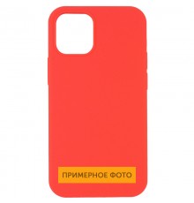 Чохол Silicone Case Full Protective (AA) NO LOGO для Apple iPhone 16 Pro Max (6.9") Кавуновий / Watermelon red