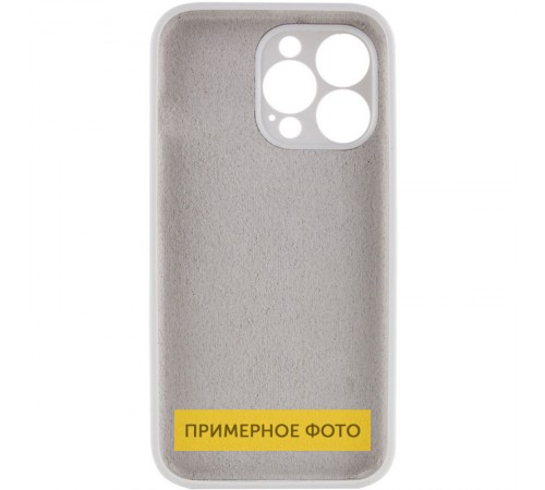 Чохол Silicone Case Full Protective (AA) NO LOGO для Apple iPhone 16 Pro Max (6.9") Білий / White Чохол Silicone Case Full Protective (AA) NO LOGO для Apple iPhone 16 Pro Max (6.9") Білий / White