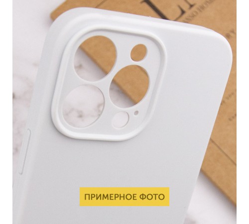 Чохол Silicone Case Full Protective (AA) NO LOGO для Apple iPhone 16 Pro Max (6.9") Білий / White Чохол Silicone Case Full Protective (AA) NO LOGO для Apple iPhone 16 Pro Max (6.9") Білий / White