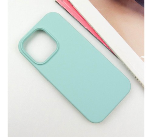 Чохол Silicone Case Full Protective (AA) NO LOGO для Apple iPhone 16 Pro Max (6.9") Бірюзовий / Beryl Чохол Silicone Case Full Protective (AA) NO LOGO для Apple iPhone 16 Pro Max (6.9") Бірюзовий / Beryl