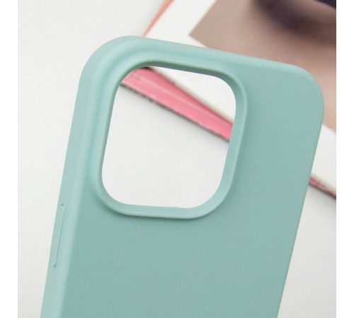 Чохол Silicone Case Full Protective (AA) NO LOGO для Apple iPhone 16 Pro Max (6.9") Бірюзовий / Beryl Чохол Silicone Case Full Protective (AA) NO LOGO для Apple iPhone 16 Pro Max (6.9") Бірюзовий / Beryl