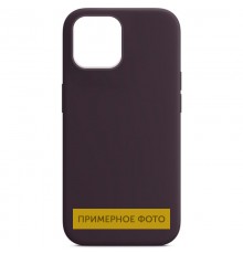 Чохол Silicone Case Full Protective (AA) NO LOGO для Apple iPhone 16 Pro Max (6.9") Фіолетовий / Elderberry
