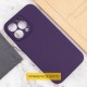 Чохол Silicone Case Full Protective (AA) NO LOGO для Apple iPhone 16 Pro Max (6.9") Фіолетовий / Elderberry
