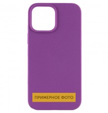 Чохол Silicone Case Full Protective (AA) NO LOGO для Apple iPhone 16 Pro Max (6.9") Фіолетовий / Grape