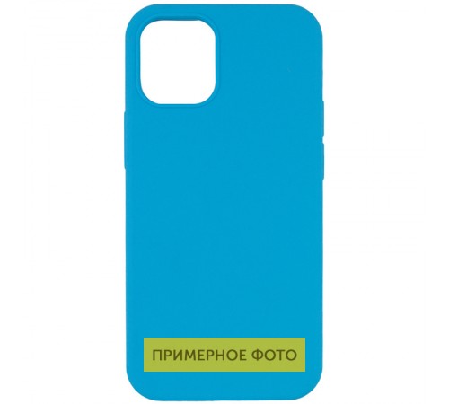 Чохол Silicone Case Full Protective (AA) NO LOGO для Apple iPhone 16 Pro Max (6.9") Блакитний / Blue Чохол Silicone Case Full Protective (AA) NO LOGO для Apple iPhone 16 Pro Max (6.9") Блакитний / Blue