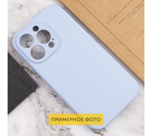 Чохол Silicone Case Full Protective (AA) NO LOGO для Apple iPhone 16 Pro Max (6.9") Блакитний / Lilac Blue Чохол Silicone Case Full Protective (AA) NO LOGO для Apple iPhone 16 Pro Max (6.9") Блакитний / Lilac Blue