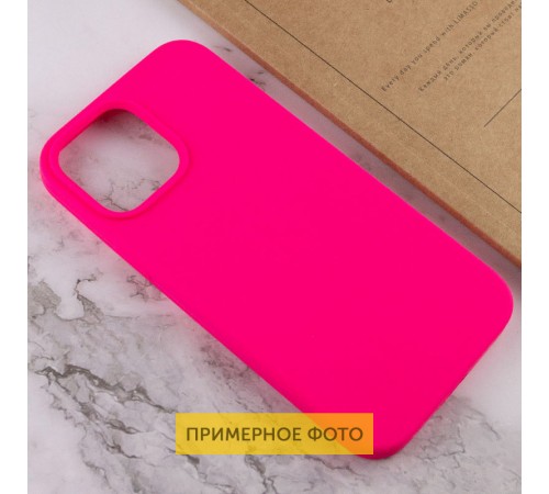 Чохол Silicone Case Full Protective (AA) NO LOGO для Apple iPhone 16 Pro Max (6.9") Рожевий / Barbie pink Чохол Silicone Case Full Protective (AA) NO LOGO для Apple iPhone 16 Pro Max (6.9") Рожевий / Barbie pink