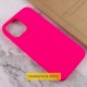 Чохол Silicone Case Full Protective (AA) NO LOGO для Apple iPhone 16 Pro Max (6.9") Рожевий / Barbie pink