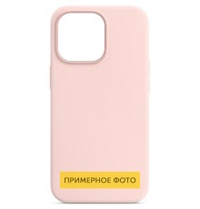 Чохол Silicone Case Full Protective (AA) NO LOGO для Apple iPhone 16 Pro Max (6.9") Рожевий / Chalk Pink