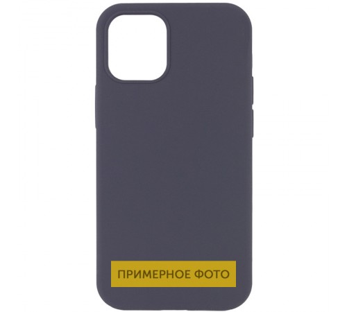 Чохол Silicone Case Full Protective (AA) NO LOGO для Apple iPhone 16 Pro Max (6.9") Сірий / Dark Gray Чохол Silicone Case Full Protective (AA) NO LOGO для Apple iPhone 16 Pro Max (6.9") Сірий / Dark Gray