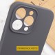 Чохол Silicone Case Full Protective (AA) NO LOGO для Apple iPhone 16 Pro Max (6.9") Сірий / Dark Gray