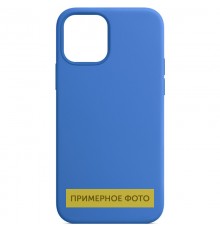Чохол Silicone Case Full Protective (AA) NO LOGO для Apple iPhone 16 Pro Max (6.9") Синій / Capri Blue