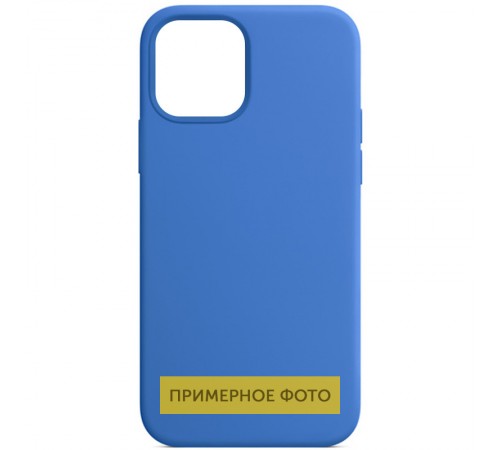 Чохол Silicone Case Full Protective (AA) NO LOGO для Apple iPhone 16 Pro Max (6.9") Синій / Capri Blue Чохол Silicone Case Full Protective (AA) NO LOGO для Apple iPhone 16 Pro Max (6.9") Синій / Capri Blue