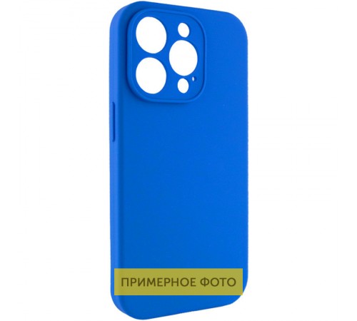 Чохол Silicone Case Full Protective (AA) NO LOGO для Apple iPhone 16 Pro Max (6.9") Синій / Capri Blue Чохол Silicone Case Full Protective (AA) NO LOGO для Apple iPhone 16 Pro Max (6.9") Синій / Capri Blue