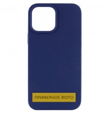 Чохол Silicone Case Full Protective (AA) NO LOGO для Apple iPhone 16 Pro Max (6.9") Синій / Deep navy