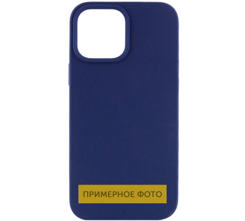 Чохол Silicone Case Full Protective (AA) NO LOGO для Apple iPhone 16 Pro Max (6.9") Синій / Deep navy Чохол Silicone Case Full Protective (AA) NO LOGO для Apple iPhone 16 Pro Max (6.9") Синій / Deep navy