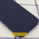 Чохол Silicone Case Full Protective (AA) NO LOGO для Apple iPhone 16 Pro Max (6.9") Темно-синій / Midnight blue
