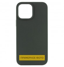 Чохол Silicone Case Full Protective (AA) NO LOGO для Apple iPhone 16 Pro Max (6.9") Зелений / Cyprus Green