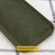 Чохол Silicone Case Full Protective (AA) NO LOGO для Apple iPhone 16 Pro Max (6.9") Зелений / Dark Olive