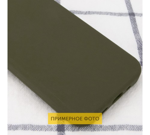 Чохол Silicone Case Full Protective (AA) NO LOGO для Apple iPhone 16 Pro Max (6.9") Зелений / Dark Olive Чохол Silicone Case Full Protective (AA) NO LOGO для Apple iPhone 16 Pro Max (6.9") Зелений / Dark Olive