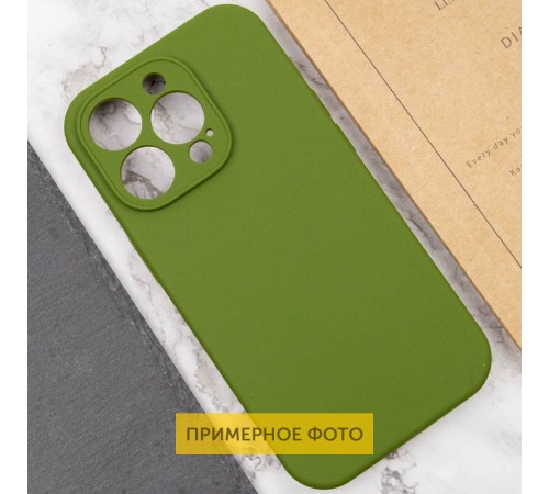 Чохол Silicone Case Full Protective (AA) NO LOGO для Apple iPhone 16 Pro Max (6.9") Зелений / Dark Olive Чохол Silicone Case Full Protective (AA) NO LOGO для Apple iPhone 16 Pro Max (6.9") Зелений / Dark Olive