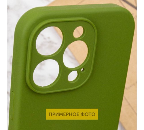 Чохол Silicone Case Full Protective (AA) NO LOGO для Apple iPhone 16 Pro Max (6.9") Зелений / Dark Olive Чохол Silicone Case Full Protective (AA) NO LOGO для Apple iPhone 16 Pro Max (6.9") Зелений / Dark Olive