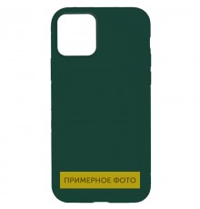 Чохол Silicone Case Full Protective (AA) NO LOGO для Apple iPhone 16 Pro Max (6.9") Зелений / Forest green