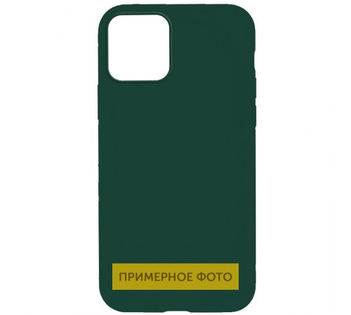 Чохол Silicone Case Full Protective (AA) NO LOGO для Apple iPhone 16 Pro Max (6.9") Зелений / Forest green Чохол Silicone Case Full Protective (AA) NO LOGO для Apple iPhone 16 Pro Max (6.9") Зелений / Forest green