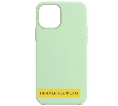 Чохол Silicone Case Full Protective (AA) NO LOGO для Apple iPhone 16 Pro Max (6.9") Зелений / Pistachio Чохол Silicone Case Full Protective (AA) NO LOGO для Apple iPhone 16 Pro Max (6.9") Зелений / Pistachio