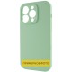 Чохол Silicone Case Full Protective (AA) NO LOGO для Apple iPhone 16 Pro Max (6.9") Зелений / Pistachio