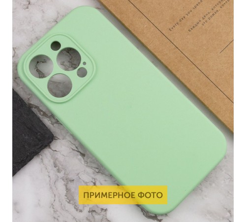 Чохол Silicone Case Full Protective (AA) NO LOGO для Apple iPhone 16 Pro Max (6.9") Зелений / Pistachio Чохол Silicone Case Full Protective (AA) NO LOGO для Apple iPhone 16 Pro Max (6.9") Зелений / Pistachio