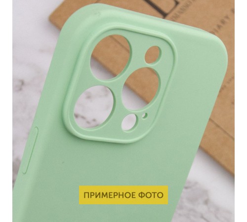 Чохол Silicone Case Full Protective (AA) NO LOGO для Apple iPhone 16 Pro Max (6.9") Зелений / Pistachio Чохол Silicone Case Full Protective (AA) NO LOGO для Apple iPhone 16 Pro Max (6.9") Зелений / Pistachio