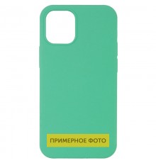Чохол Silicone Case Full Protective (AA) NO LOGO для Apple iPhone 16 Pro Max (6.9") Зелений / Spearmint